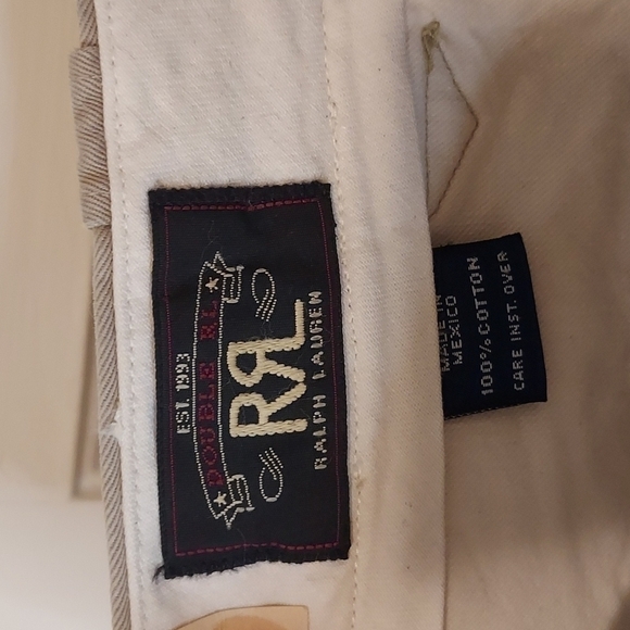 RRL Rare Men's Chino In Scalloped Pockets 31X32 - Picture 9 of 13